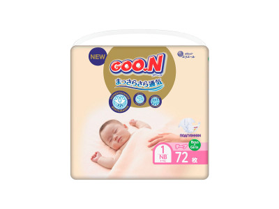Підгузки Goo.N Premium Soft для новонароджених (SS, до 5 kg, 72 шт) Підгузки Goo.N Premium Soft для новонароджених (SS, до 5 kg, 72 шт)