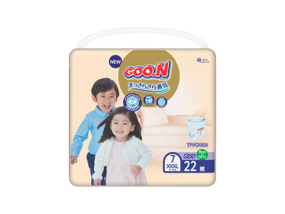 Трусики-підгузки Goo.N Premium Soft для дітей (розмір 7(3XL), 18-30 kg, 22 шт)