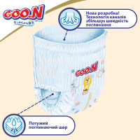 Трусики-підгузки Goo.N Premium Soft для дітей (розмір 7(3XL), 18-30 kg, 22 шт)