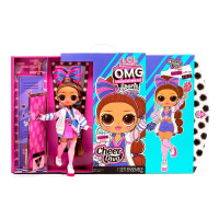 Ігровий набір з лялькою L.O.L. Surprise! серії O.M.G.Sports Doll – Леді-Чирлідер
