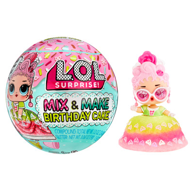 Ігровий набір з лялькою L.O.L. Surprise! серії Birthday - Фантазуй та дивуй Ігровий набір з лялькою L.O.L. Surprise! серії Birthday - Фантазуй та дивуй