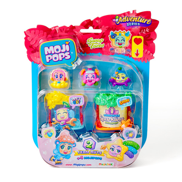 Ігровий набір Moji Pops – Командні кімнати Ігровий набір Moji Pops – Командні кімнати