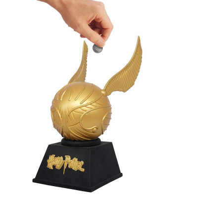 Скарбничка Monogram серії Гаррі Поттер Deluxe - Золотий Снич Скарбничка Monogram серії Гаррі Поттер Deluxe - Золотий Снич