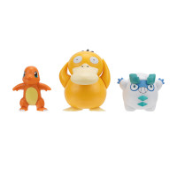 Набір ігрових фігурок Pokemon W19 - Чармандер, Галарський Дарумака, Псайдак Набір ігрових фігурок Pokemon W19 - Чармандер, Галарський Дарумака, Псайдак