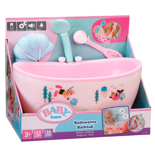 Автоматична ванночка для ляльки Baby Born – Казкове купання