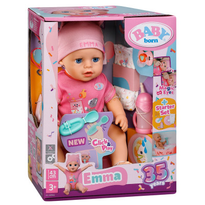 Лялька Baby Born серії Click and Play – Емма Лялька Baby Born серії Click and Play – Емма