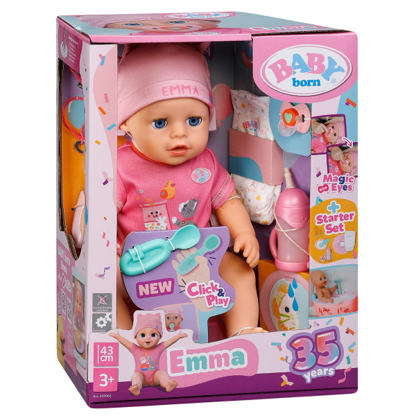Лялька Baby Born серії Click and Play – Емма