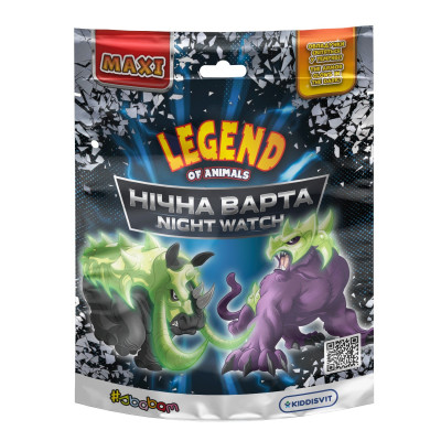 Стретч-іграшка у вигляді тварини серії Legend of animals Максі – Нічна варта Стретч-іграшка у вигляді тварини серії Legend of animals Максі – Нічна варта