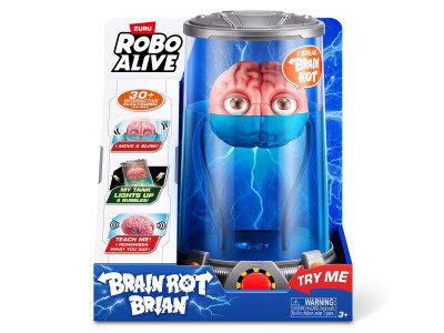 Інтерактивна іграшка Robo Alive – Мозок Браян Інтерактивна іграшка Robo Alive – Мозок Браян