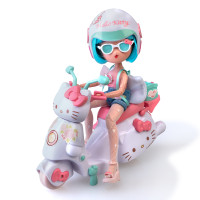 Ігровий набір 4SF Manga Dolls серії Hello Kitty – Красуня Пінк на скутері