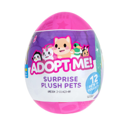 М`яка іграшка-сюрприз в яйці Adopt ME! S3 – Кумедні звірятка М`яка іграшка-сюрприз в яйці Adopt ME! S3 – Кумедні звірятка