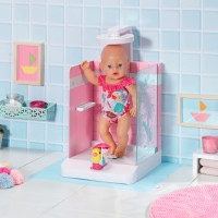 Автоматична душова кабінка для ляльки Baby Born - Купаємося з качечкою Автоматична душова кабінка для ляльки Baby Born - Купаємося з качечкою