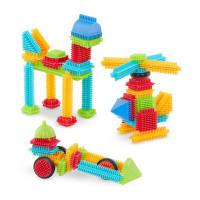 Конструктор серії Bristle Blocks - Будівельник, 56 деталей Конструктор серії Bristle Blocks - Будівельник, 56 деталей
