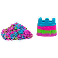 Пісок для дитячої творчості - KINETIC SAND МІНІ-ФОРТЕЦЯ (різнокольоровий, 141 g) Пісок для дитячої творчості - KINETIC SAND МІНІ-ФОРТЕЦЯ (різнокольоровий, 141 g)