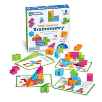 Навчальний ігровий набір Learning Resources - Кольорова геометрія Навчальний ігровий набір Learning Resources - Кольорова геометрія