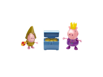 Набір Фігурок Peppa - Принцеса Пеппа І Сер Джордж Голд Набір Фігурок Peppa - Принцеса Пеппа І Сер Джордж Голд