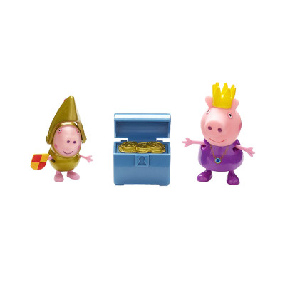 Набір Фігурок Peppa - Принцеса Пеппа І Сер Джордж Голд