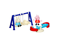 Ігровий набір Peppa Figurines серії Моменти з Пеппою – Пригоди на гойдалках