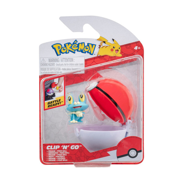 Ігровий набір Pokemon W14 - Фрокі в покеболі Ігровий набір Pokemon W14 - Фрокі в покеболі