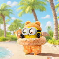 Колекційна м'яка іграшка з кільцем РOP TOP 52Toys серії Bob & Tim - Посіпаки Колекційна м'яка іграшка з кільцем РOP TOP 52Toys серії Bob & Tim - Посіпаки