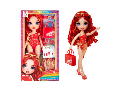 Лялька Rainbow High серії Swim & Style – Рубі (з акс.) Лялька Rainbow High серії Swim & Style – Рубі (з акс.)
