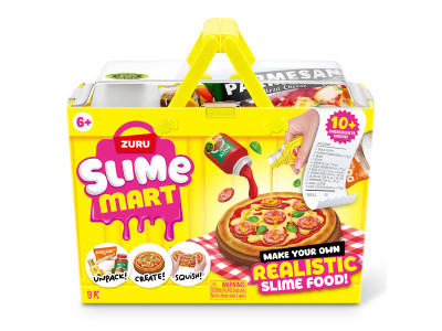 Ігровий набір зі слаймами Slime Mart серії Shopping Basket – Піца Ігровий набір зі слаймами Slime Mart серії Shopping Basket – Піца