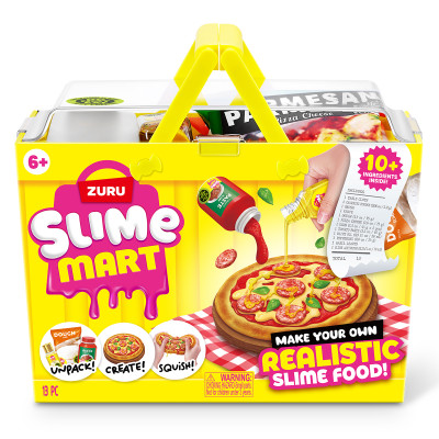 Ігровий набір зі слаймами Slime Mart серії Shopping Basket – Піца Ігровий набір зі слаймами Slime Mart серії Shopping Basket – Піца