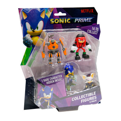 Набір ігрових фігурок Sonic Prime – Пригоди Соніка Набір ігрових фігурок Sonic Prime – Пригоди Соніка