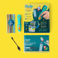 3D-ручка 3Doodler Start Plus для дитячої творчості - Креатив Плюс (72 стрижні) 3D-ручка 3Doodler Start Plus для дитячої творчості - Креатив Плюс (72 стрижні)