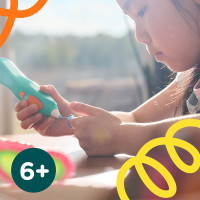 3D-ручка 3Doodler Start Plus для дитячої творчості - Креатив Плюс (72 стрижні) 3D-ручка 3Doodler Start Plus для дитячої творчості - Креатив Плюс (72 стрижні)