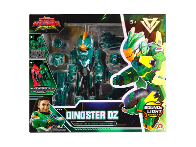 Фігурка з аксесуарами Dinoster - Оз (світло, звук) Фігурка з аксесуарами Dinoster - Оз (світло, звук)