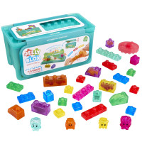 Сенсорний конструктор Jelly Blox - У кейсі 2 в 1: ігровий майданчик Сенсорний конструктор Jelly Blox - У кейсі 2 в 1: ігровий майданчик