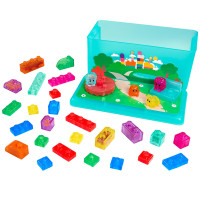 Сенсорний конструктор Jelly Blox - У кейсі 2 в 1: ігровий майданчик Сенсорний конструктор Jelly Blox - У кейсі 2 в 1: ігровий майданчик