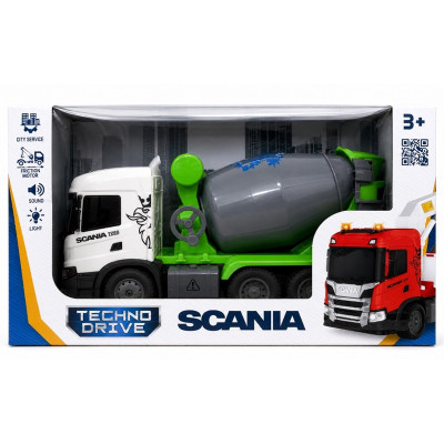 Автомодель серії Big Truck – Бетонозмішувач Scania (світло, звук)