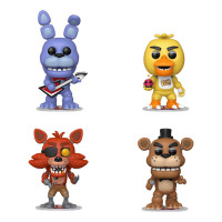 Набір ігрових фігурок Funko POP! серії 5 ночей у Фредді (4 фігурки) Набір ігрових фігурок Funko POP! серії 5 ночей у Фредді (4 фігурки)