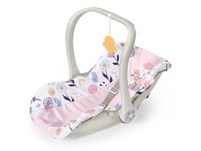 Крісло-переноска для ляльки Baby Born 2 в 1 – Квітковий стиль