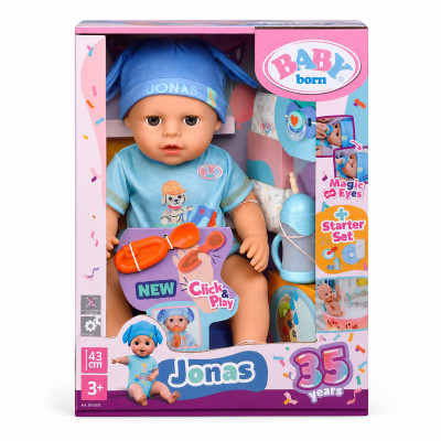 Лялька Baby Born серії Click and Play – Джонас Лялька Baby Born серії Click and Play – Джонас