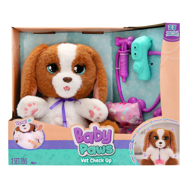 Інтерактивний ігровий набір Baby Paws – Цуценя у ветеринара