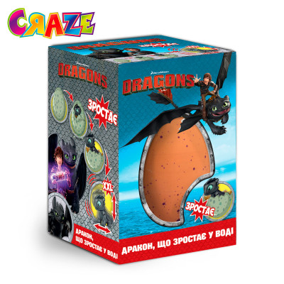 Іграшка, що зростає, в яйці - DreamWorks Dragons
