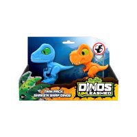 Набір фігурок з механічною функцією Dinos Unleashed – Ті-Рекс і Велоцираптор Набір фігурок з механічною функцією Dinos Unleashed – Ті-Рекс і Велоцираптор