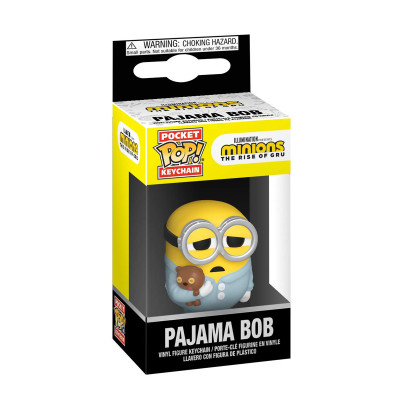 Ігрова фігурка на кліпсі Funko POP! cерії Посіпаки 2 - Боб у піжамі Ігрова фігурка на кліпсі Funko POP! cерії Посіпаки 2 - Боб у піжамі