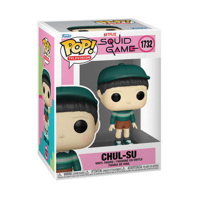 Ігрова фігурка Funko POP! серії Гра в кальмара 3 - Чоль-Су Ігрова фігурка Funko POP! серії Гра в кальмара 3 - Чоль-Су