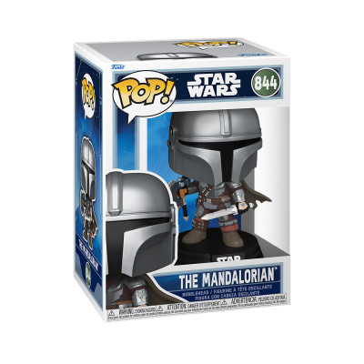 Ігрова фігурка Funko POP! серії Мандалорець і Ґроґу - Мандалорець зі зброєю Ігрова фігурка Funko POP! серії Мандалорець і Ґроґу - Мандалорець зі зброєю