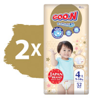 Підгузки GOO.N Premium Soft для дітей (розмір 4(L), 9-14 kg, 104 шт.) Підгузки GOO.N Premium Soft для дітей (розмір 4(L), 9-14 kg, 104 шт.)