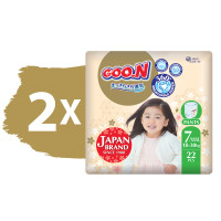 Трусики-підгузки GOO.N Premium Soft для дітей (розмір 7(3XL), 18-30 kg, 44 шт.)