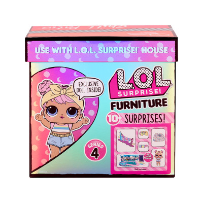 Ігровий набір з лялькою L.O.L. Surprise! серії Furniture - Леді-Релакс