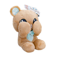 М’яка іграшка Peekapets – Коричневий ведмедик