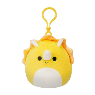 М'яка іграшка на кліпсі Squishmallows – Трицератопс (9 cm) М'яка іграшка на кліпсі Squishmallows – Трицератопс (9 cm)