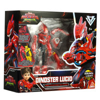 Фігурка з аксесуарами Dinoster - Лучіо (світло, звук) Фігурка з аксесуарами Dinoster - Лучіо (світло, звук)