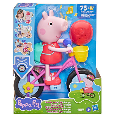 Інтерактивний ігровий набір Peppa – Пеппа на велосипеді Інтерактивний ігровий набір Peppa – Пеппа на велосипеді